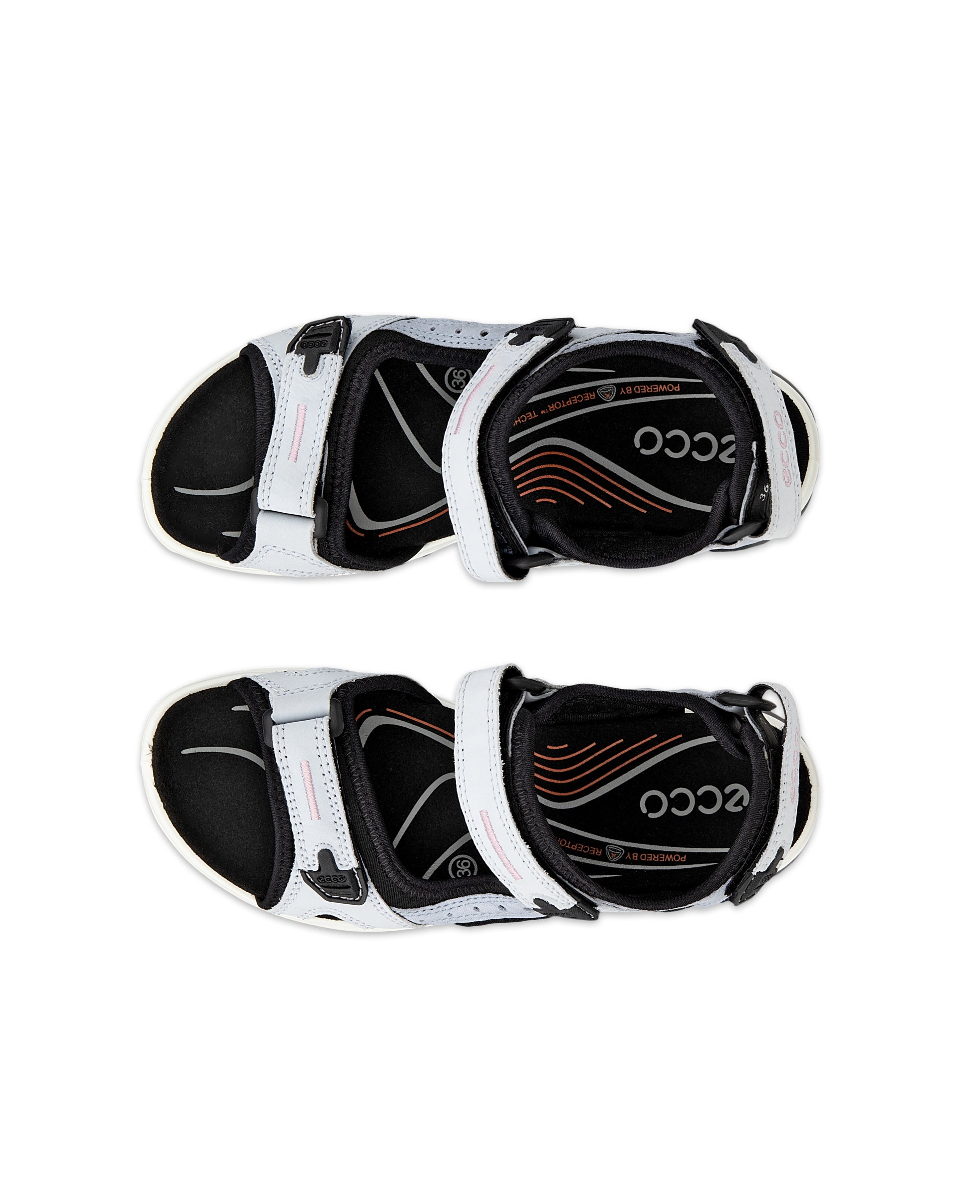 ECCO Women's Offroad Sandals Air/Dusty Blue