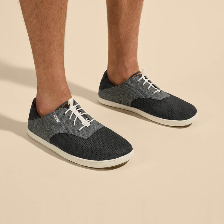 OluKai Men's Nohea Moku Slip-On Sneakers Dark Shadow