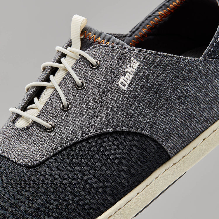 OluKai Men's Nohea Moku Slip-On Sneakers Dark Shadow