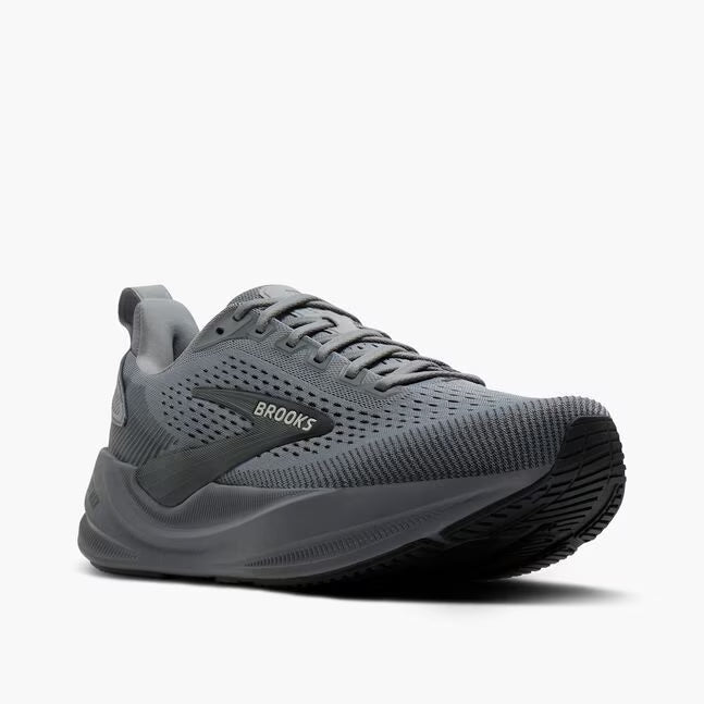 Brooks Men's Ghost Max 4 Runners Grey/Grey/Ebony