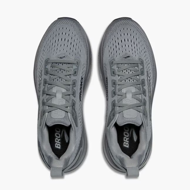 Brooks Men's Ghost Max 4 Runners Grey/Grey/Ebony