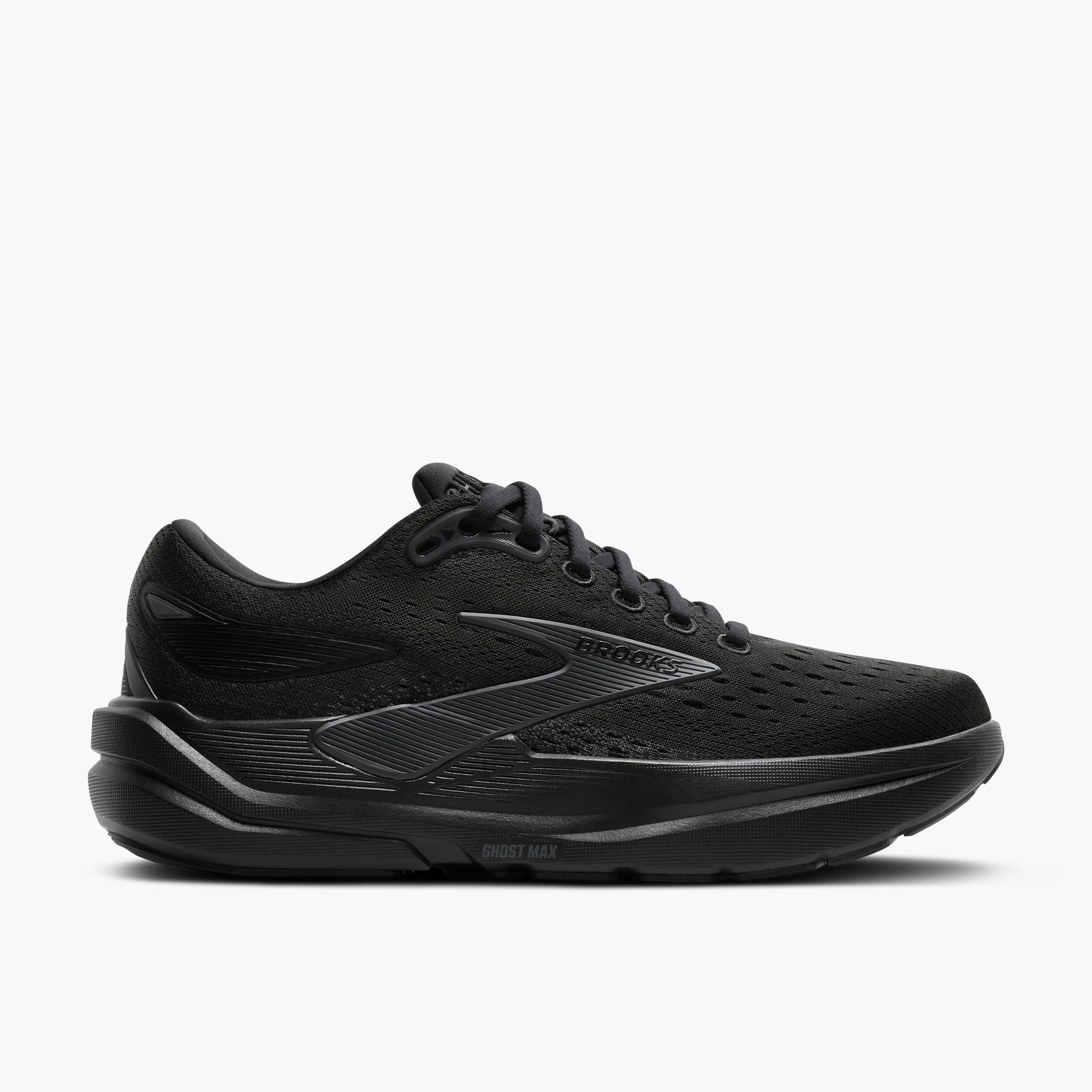Brooks Women's Ghost Max 3 Runners Black/Black/Ebony