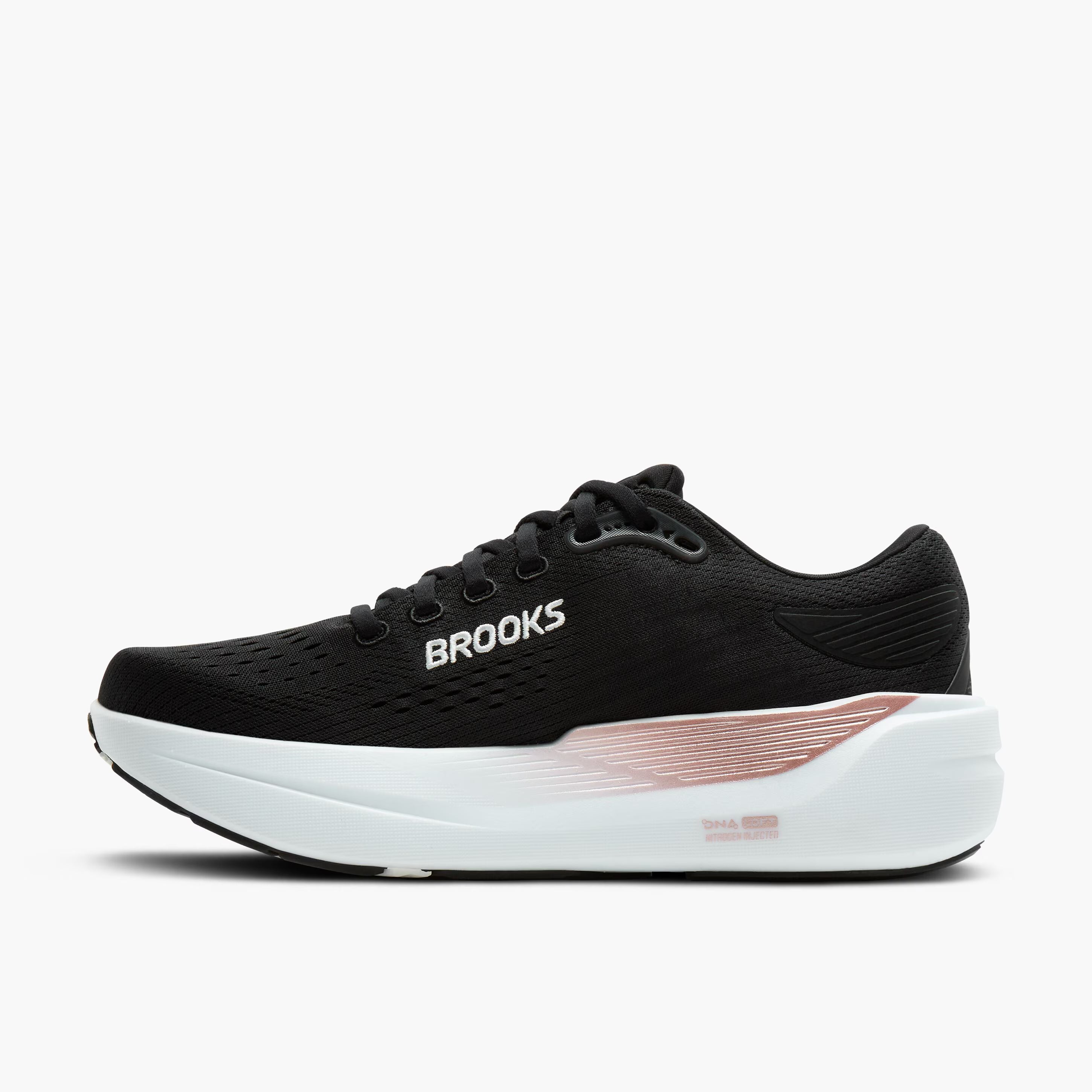 Brooks Women's Ghost Max 3 Runners Black/Black/Rose Gold