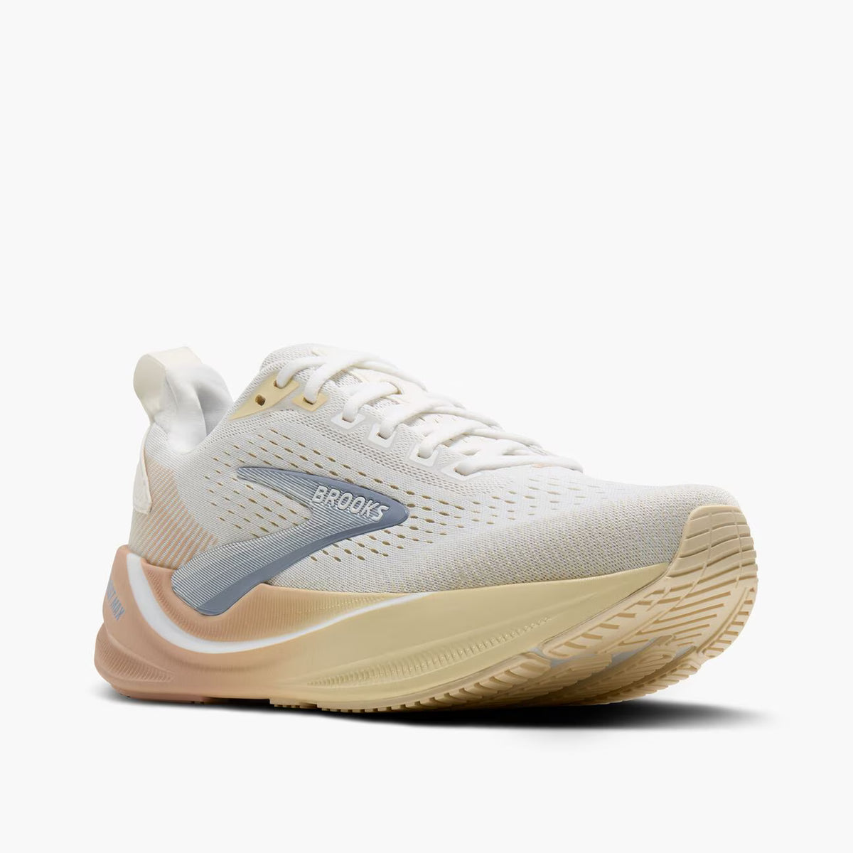 Brooks Women's Ghost Max 4 Runners White/Rose/Rutabaga