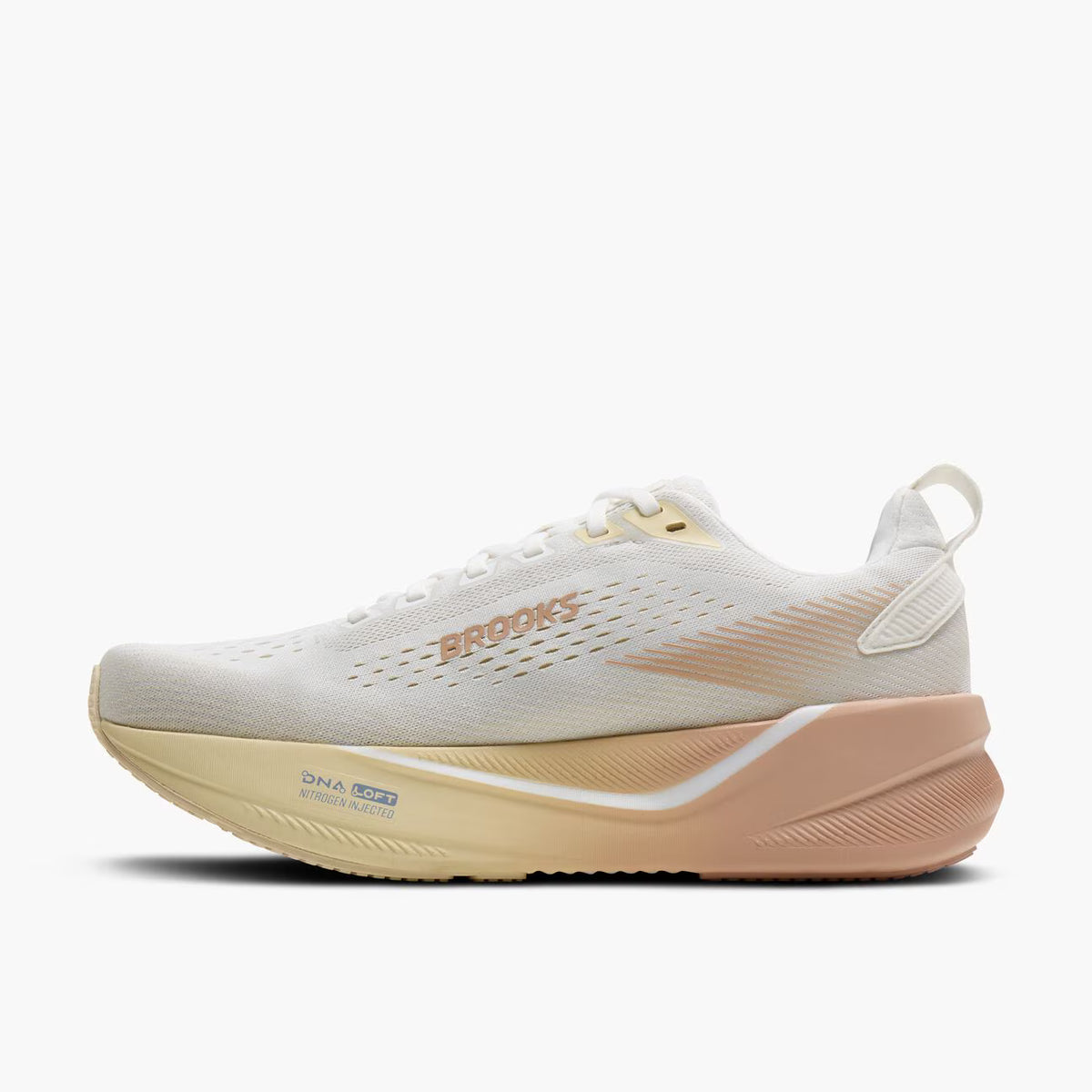 Brooks Women's Ghost Max 4 Runners White/Rose/Rutabaga