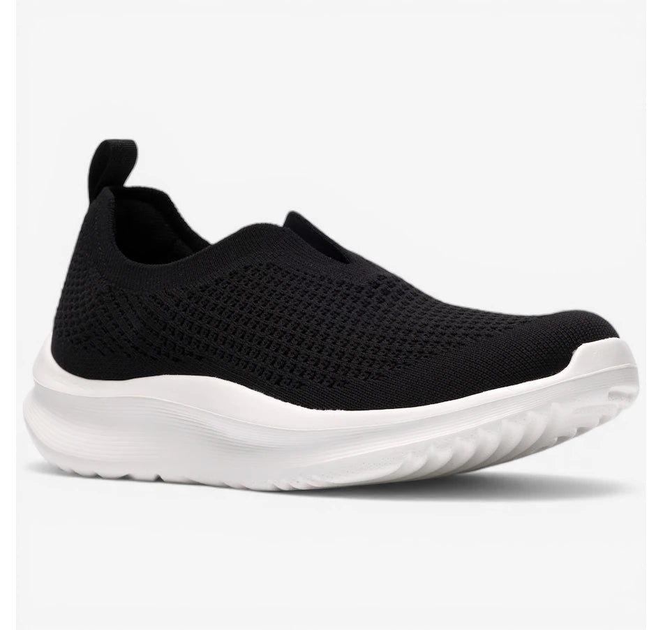 Clarks Women's Solevana Knit Shoes Black