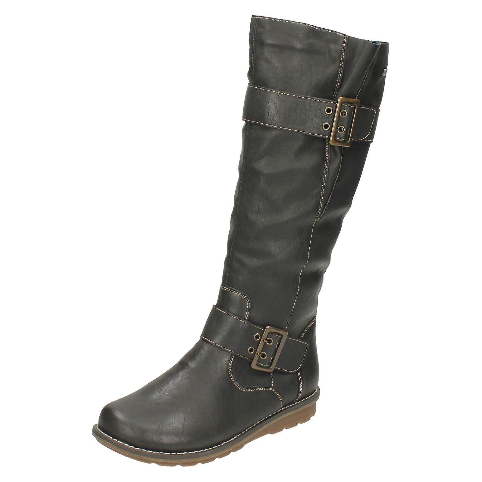 Remonte Women's R1073-02 Calf Boots Black