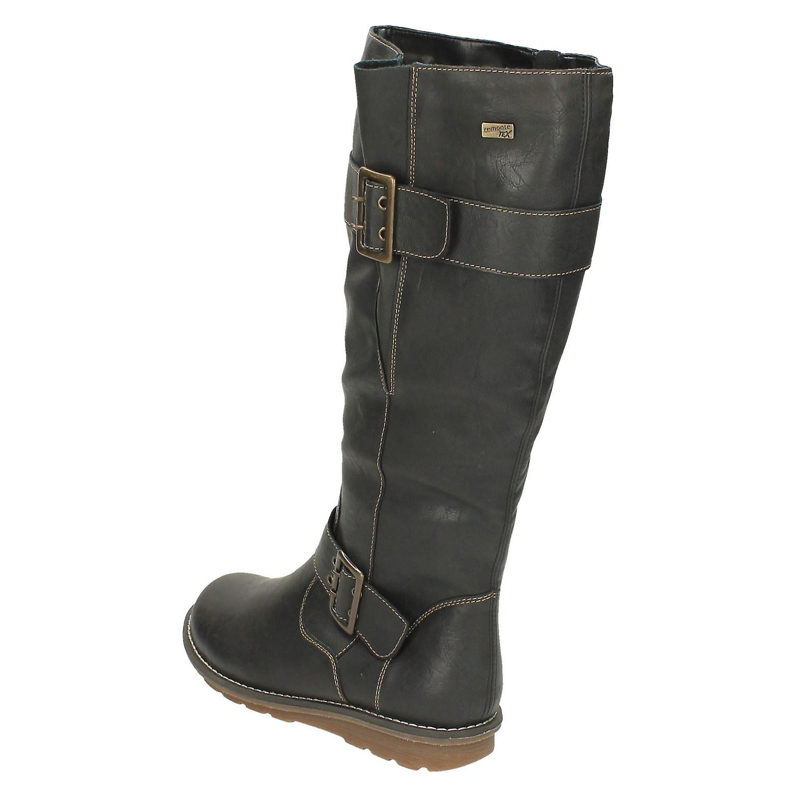 Remonte Women's R1073-02 Calf Boots Black