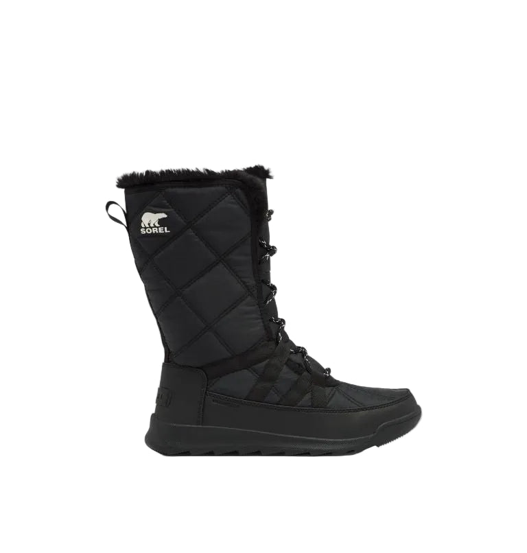 Sorel Women's Whitney II Tall Lace Waterproof Boots Black