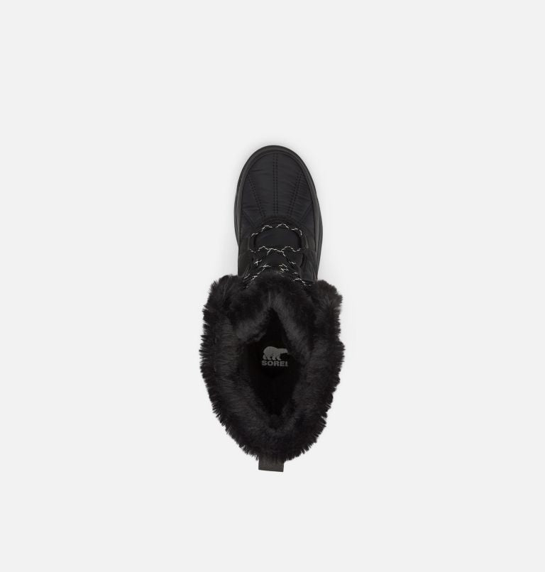 Sorel Women's Whitney II Tall Lace Waterproof Boots Black