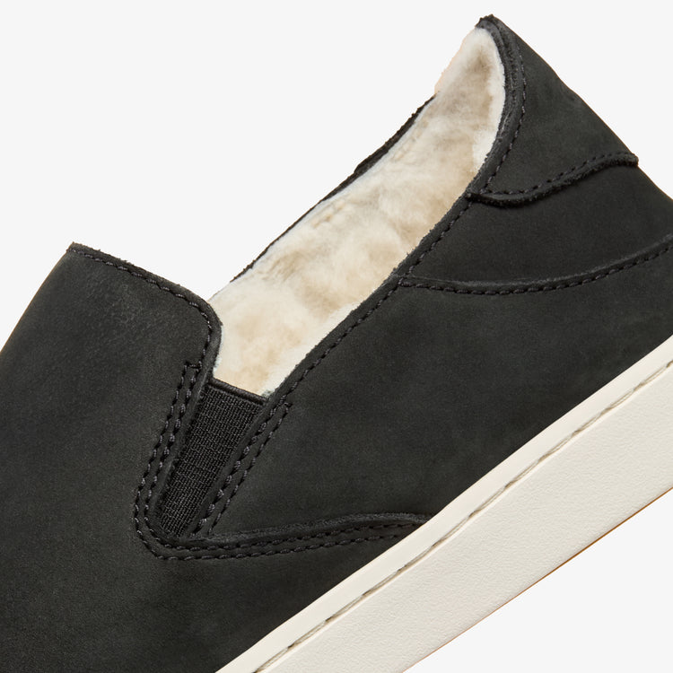 OluKai Women's Pehuea Cozy Sneakers Lava Rock