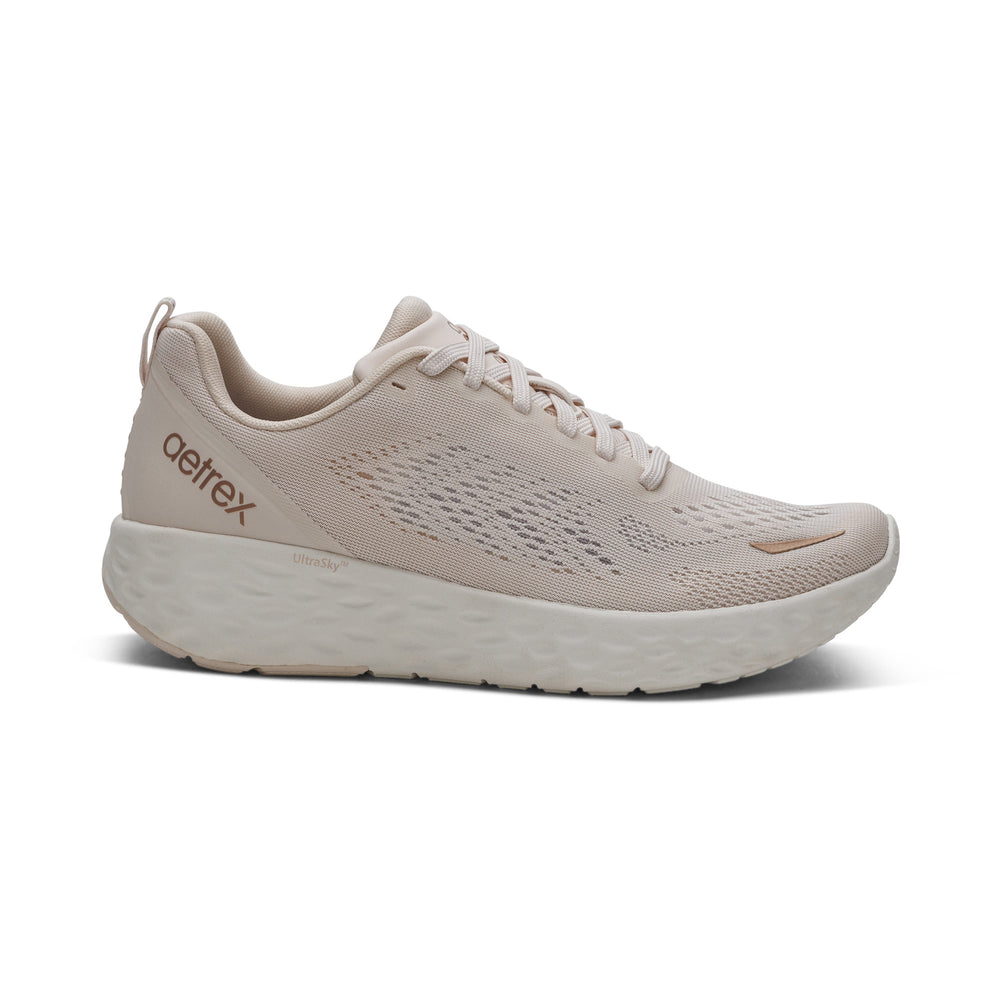 Aetrex Women's Danika Arch Support Sneakers Ivory