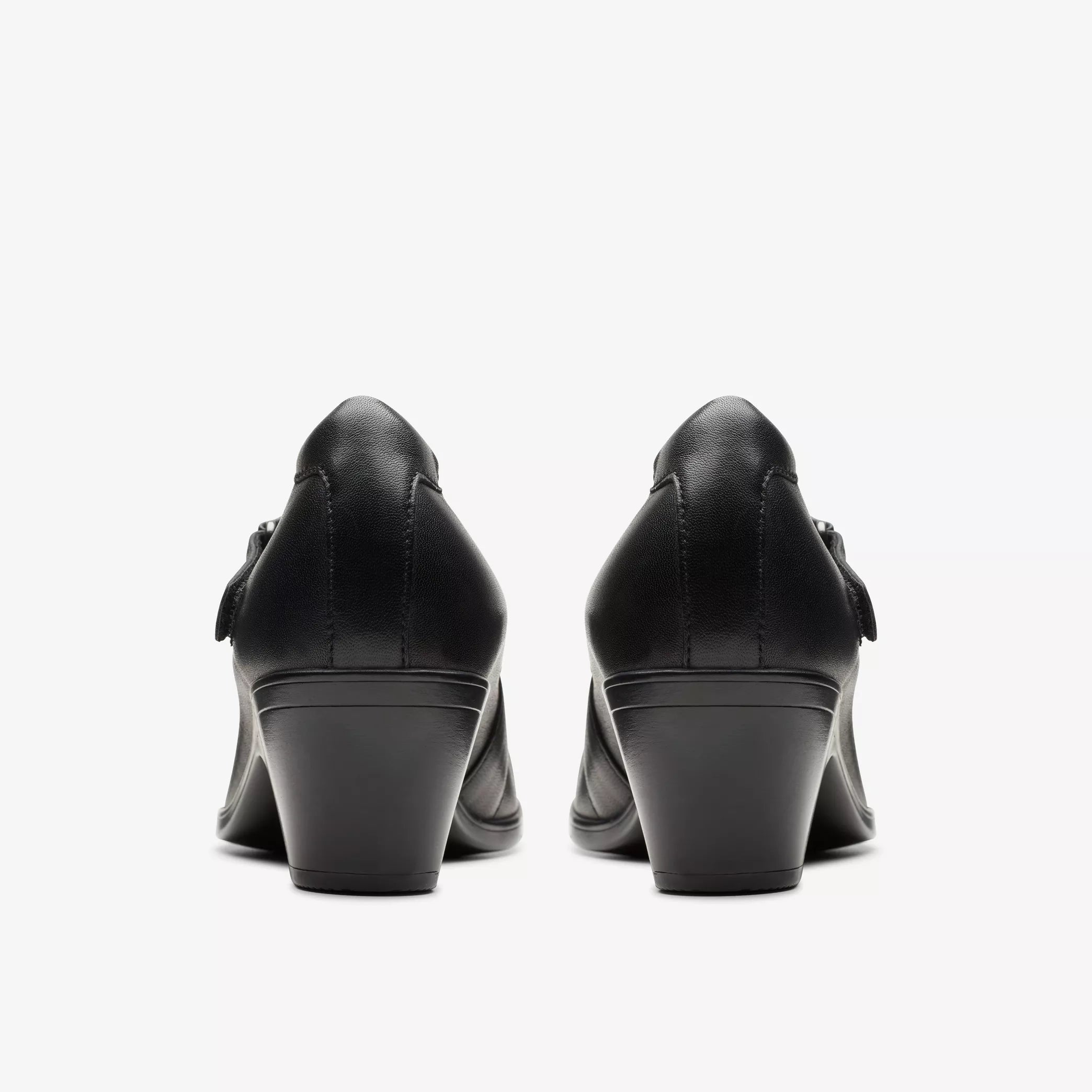 Clarks Women's Emily 2 Mabel Mary Jane Black Leather