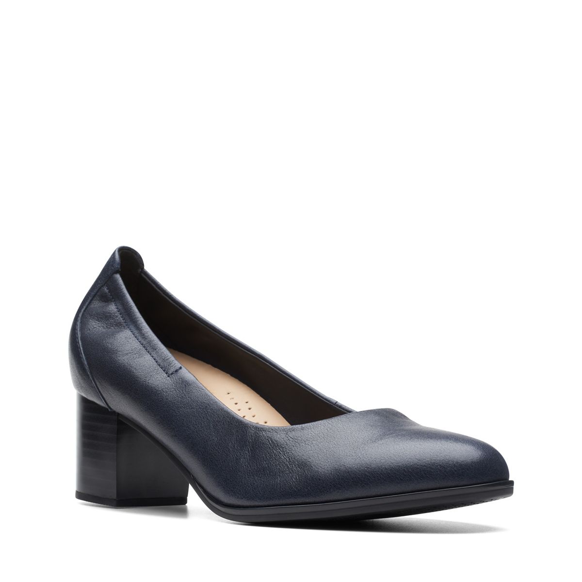 Clarks Women's Loken Step Heels Navy