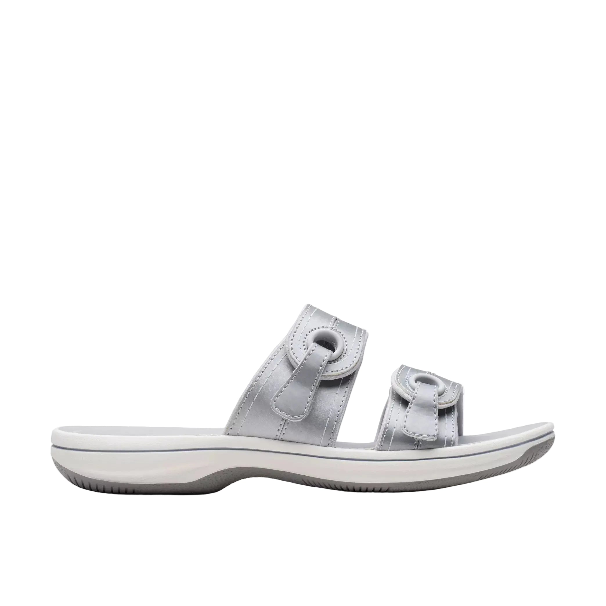 Clarks Women's Breeze Maye Sandals Silver