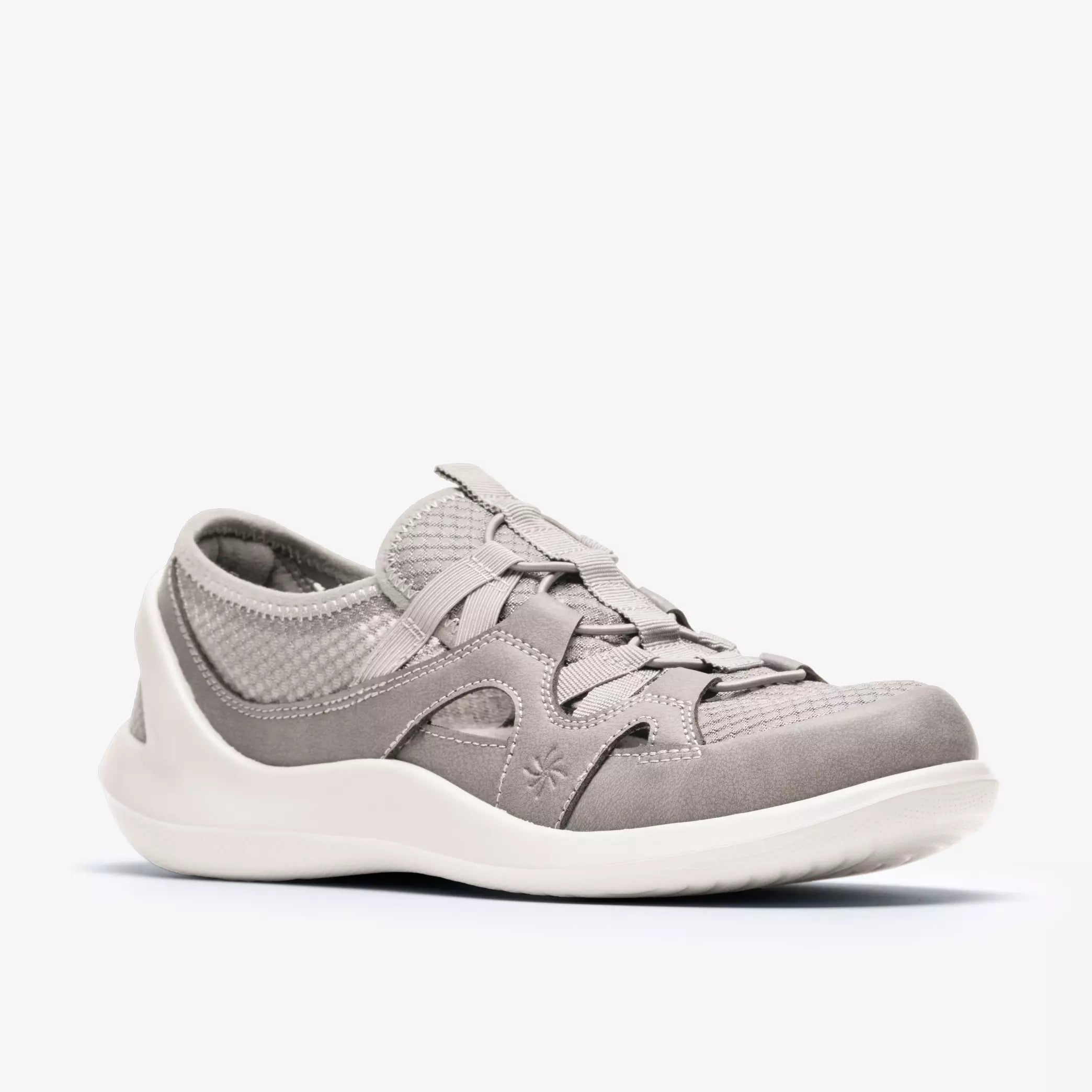 Clarks Women's Solevana Step Shoes Pale Grey