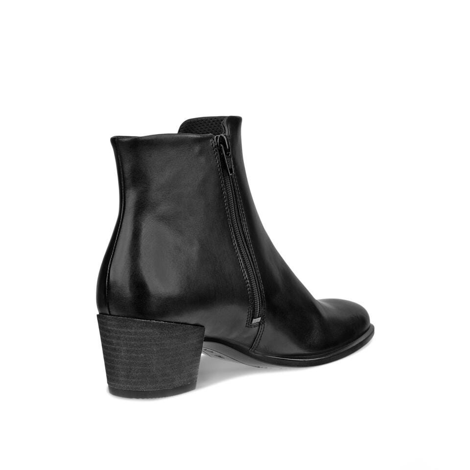 ECCO Women's Shape 35 Zip Boots Black