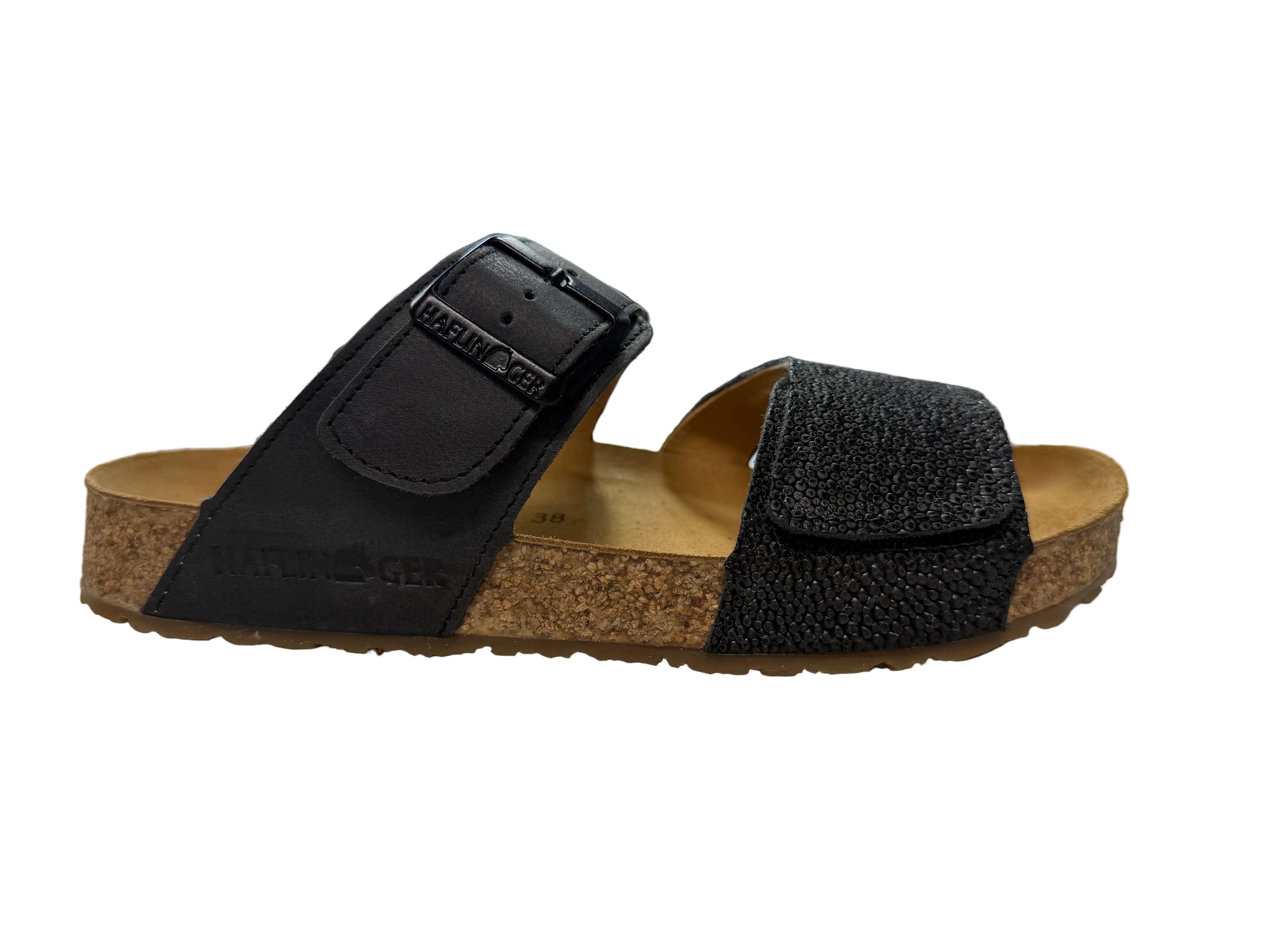 Haflinger Women's Aria Sandals Black