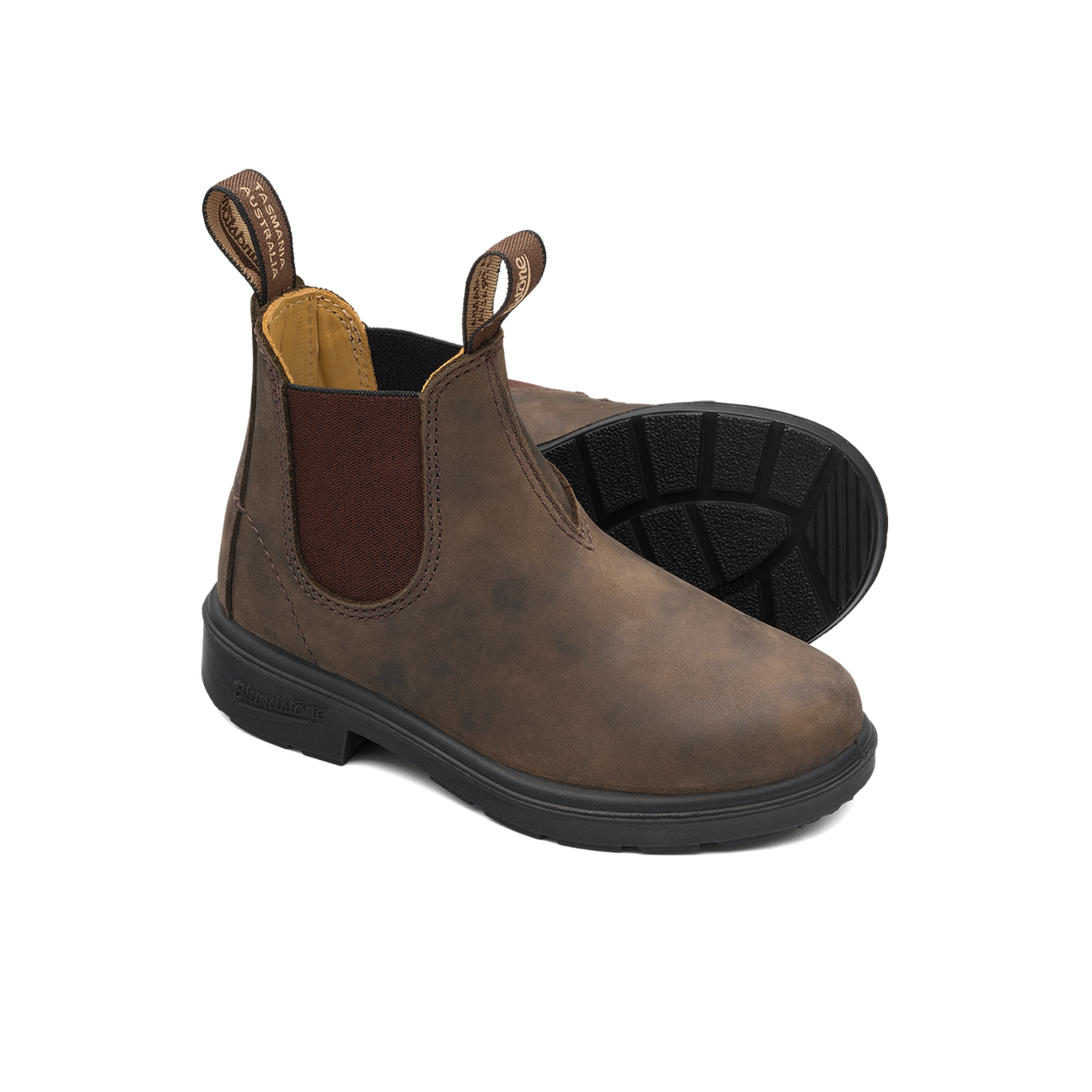 Blundstone Kid's 565 Boots Rustic Brown