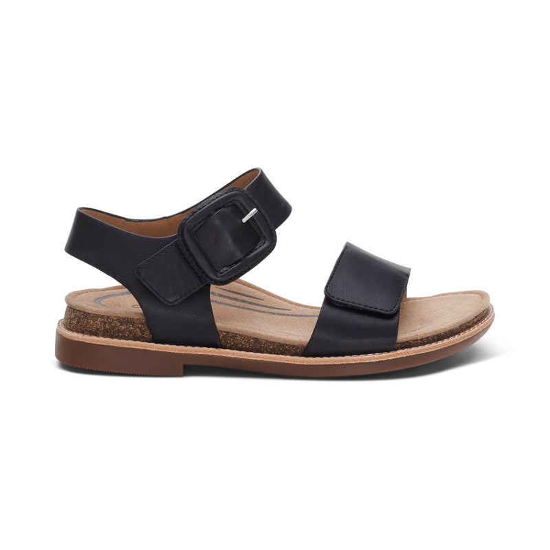 Aetrex Women's Claire Sandal Black