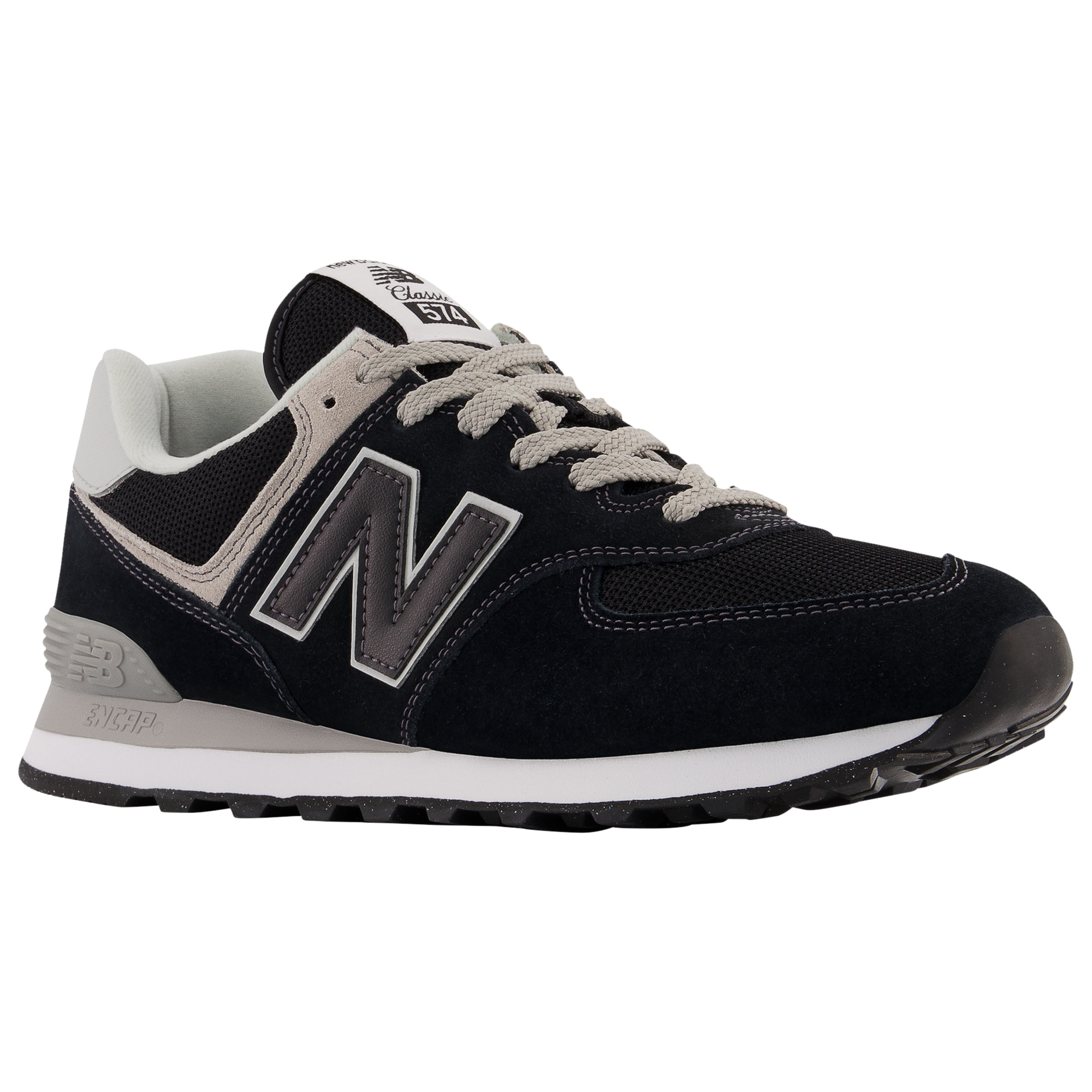 New Balance Men's 574 Core Sneakers Black White