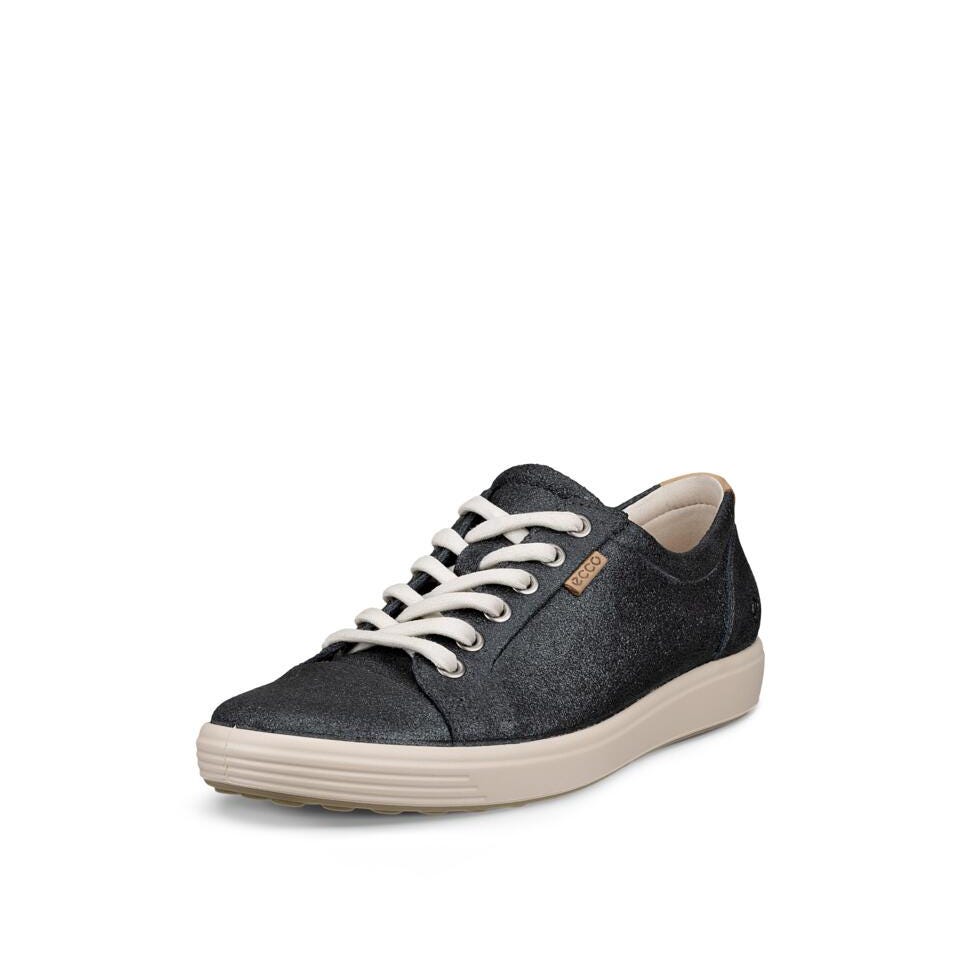 ECCO Women's Soft 7 Sneakers Silver Heavy