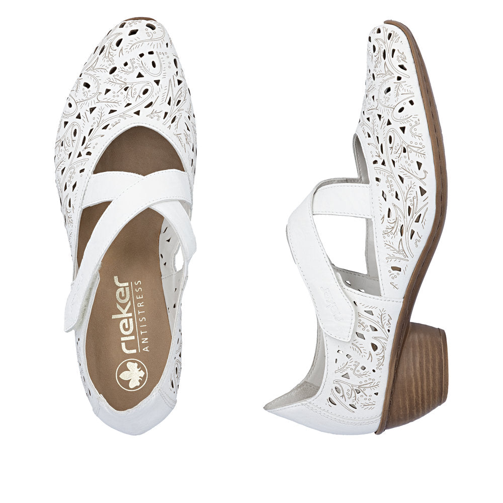 Rieker Women's 43773-80 Casual Shoe White