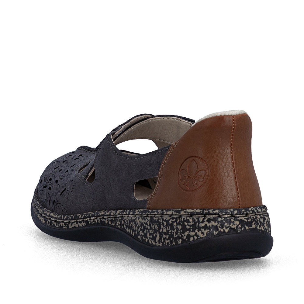 Rieker Women's 46352 Casual Shoe Grey