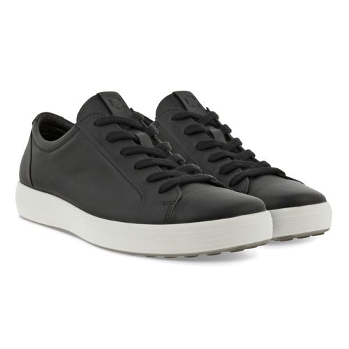ECCO Men's Soft 7 Sneakers Black