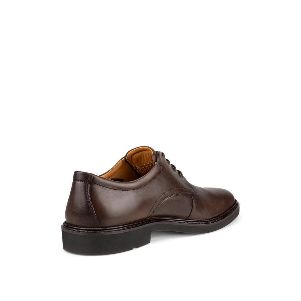 ECCO Men's Metro London M Derby Dress Shoes Cocoa Brown