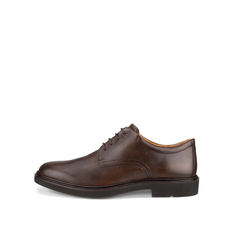 ECCO Men's Metro London M Derby Dress Shoes Cocoa Brown