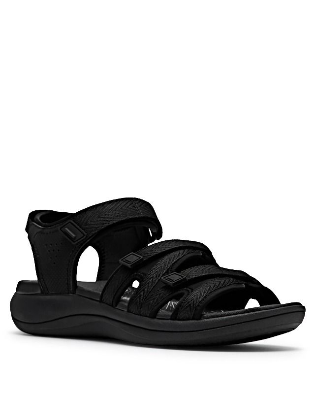 Clarks Women's Mira Madi Sandals Black