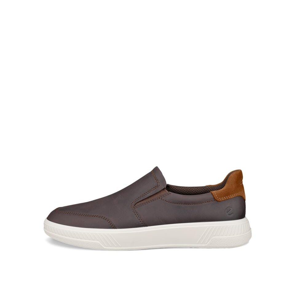 ECCO Men's Move M Slip-On Sneakers Camel/Coffee
