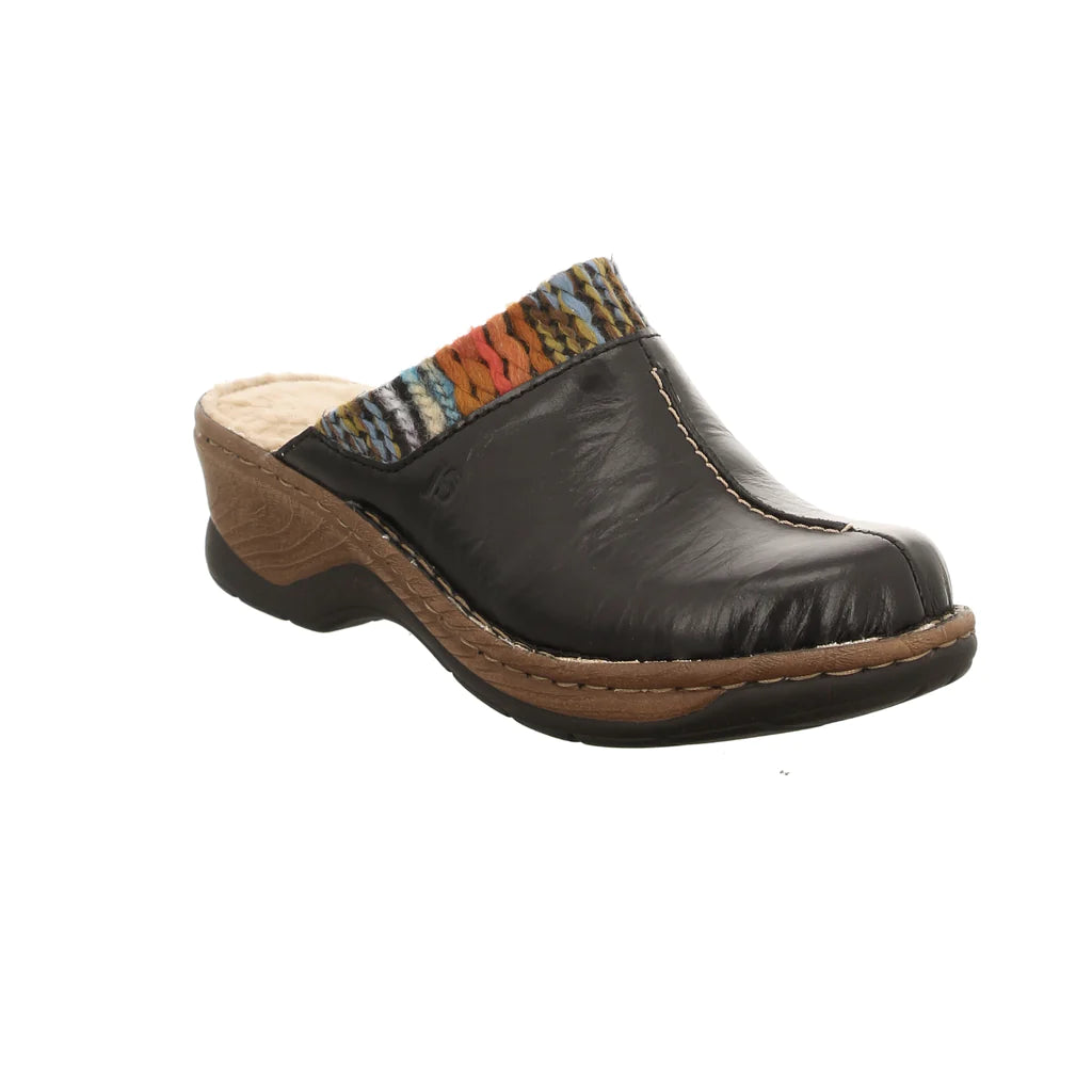 Josef Seibel Women's Catalonia 59 Clogs Black Multi