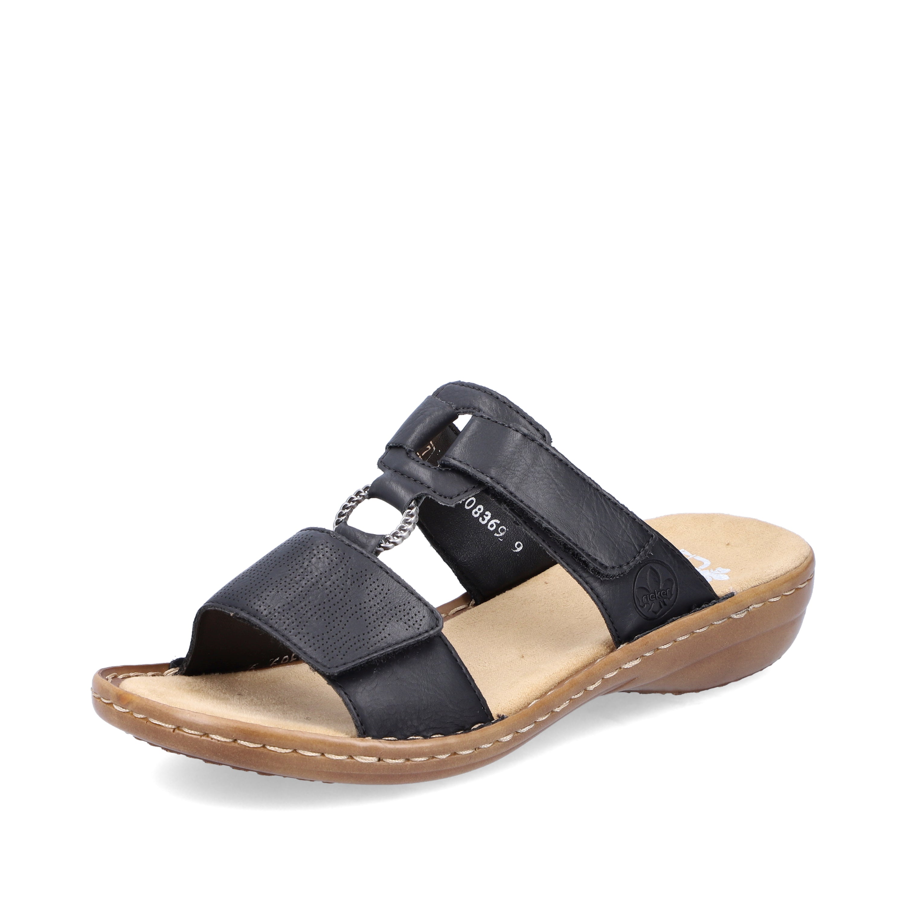 Rieker Women's 60885-00 Sandals Black