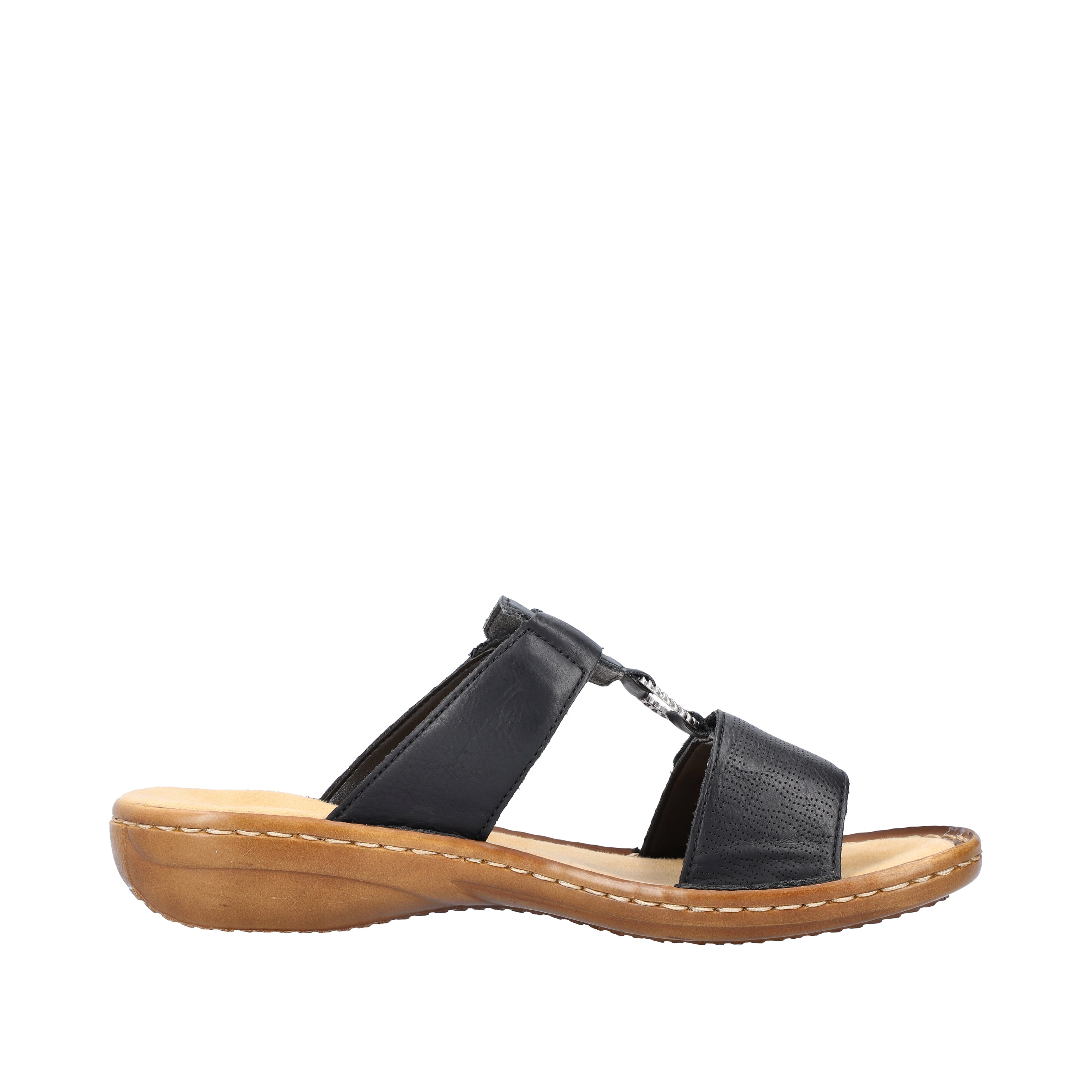 Rieker Women's 60885-00 Sandals Black