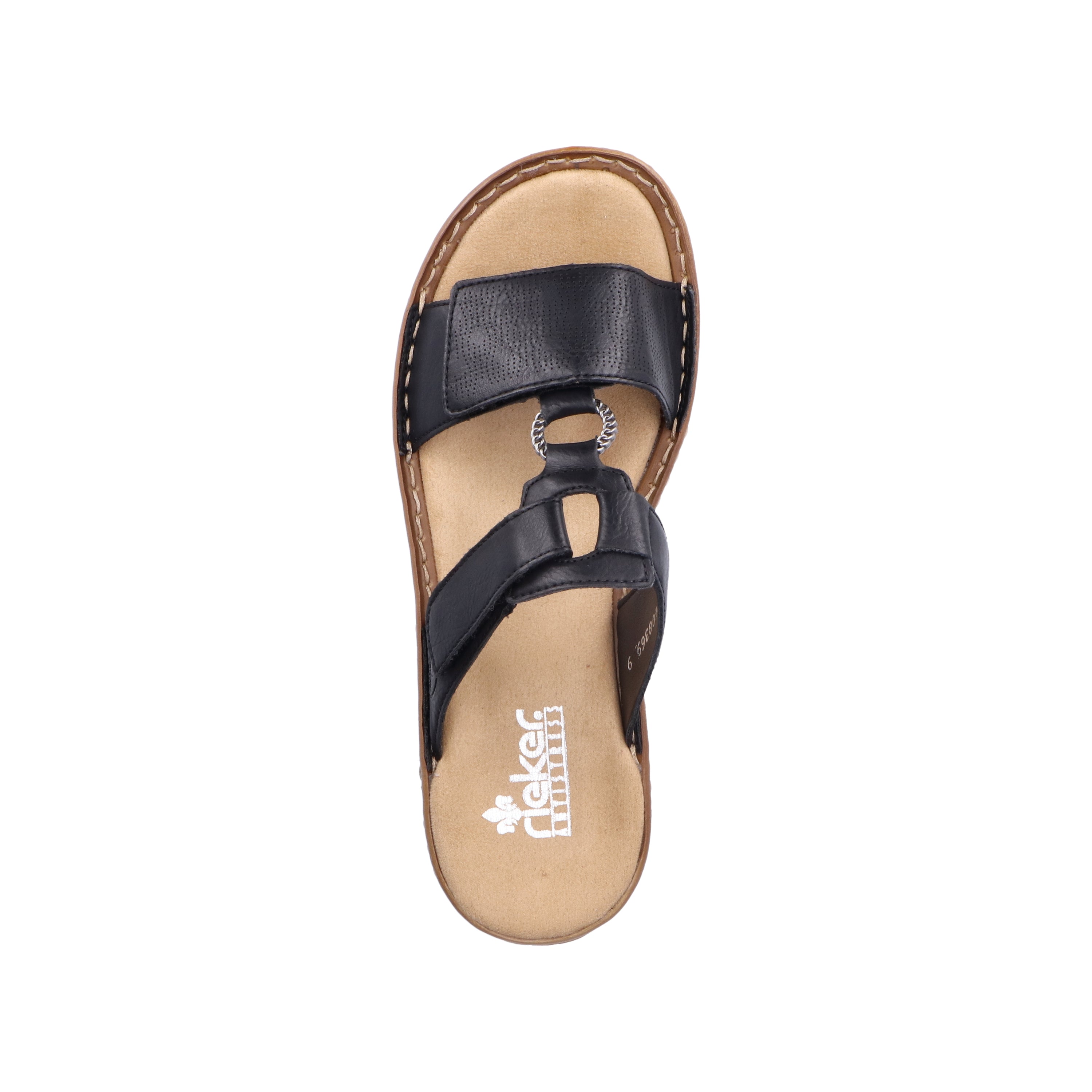 Rieker Women's 60885-00 Sandals Black