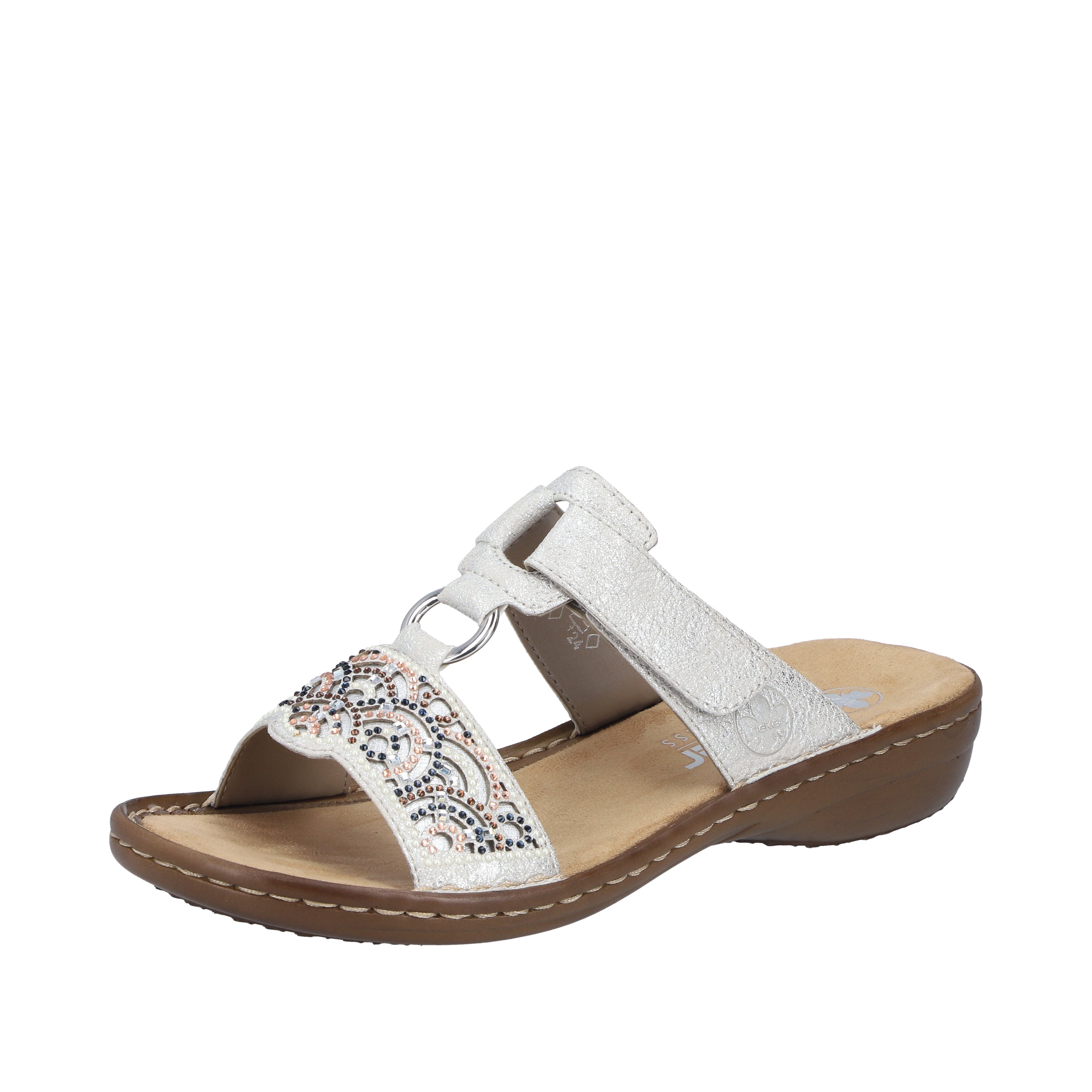 Rieker Women's 608k2-40 Sandals Grey