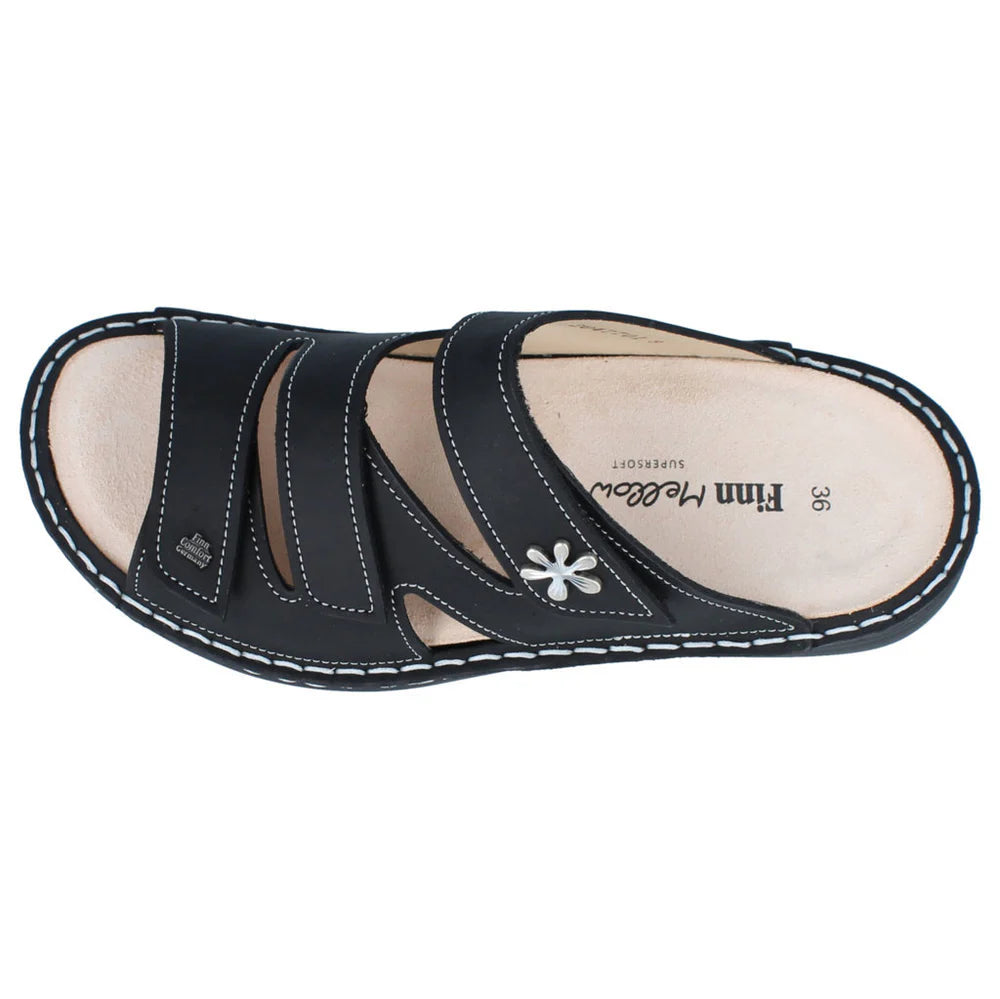 Finn Comfort Women's Grenada Sandals Sirio Black