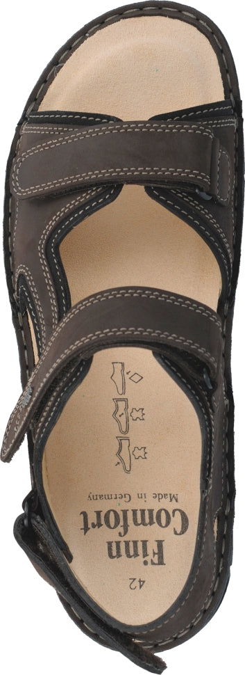 Finn Comfort Men's Wanaka-S Sandals Grizzly/Black
