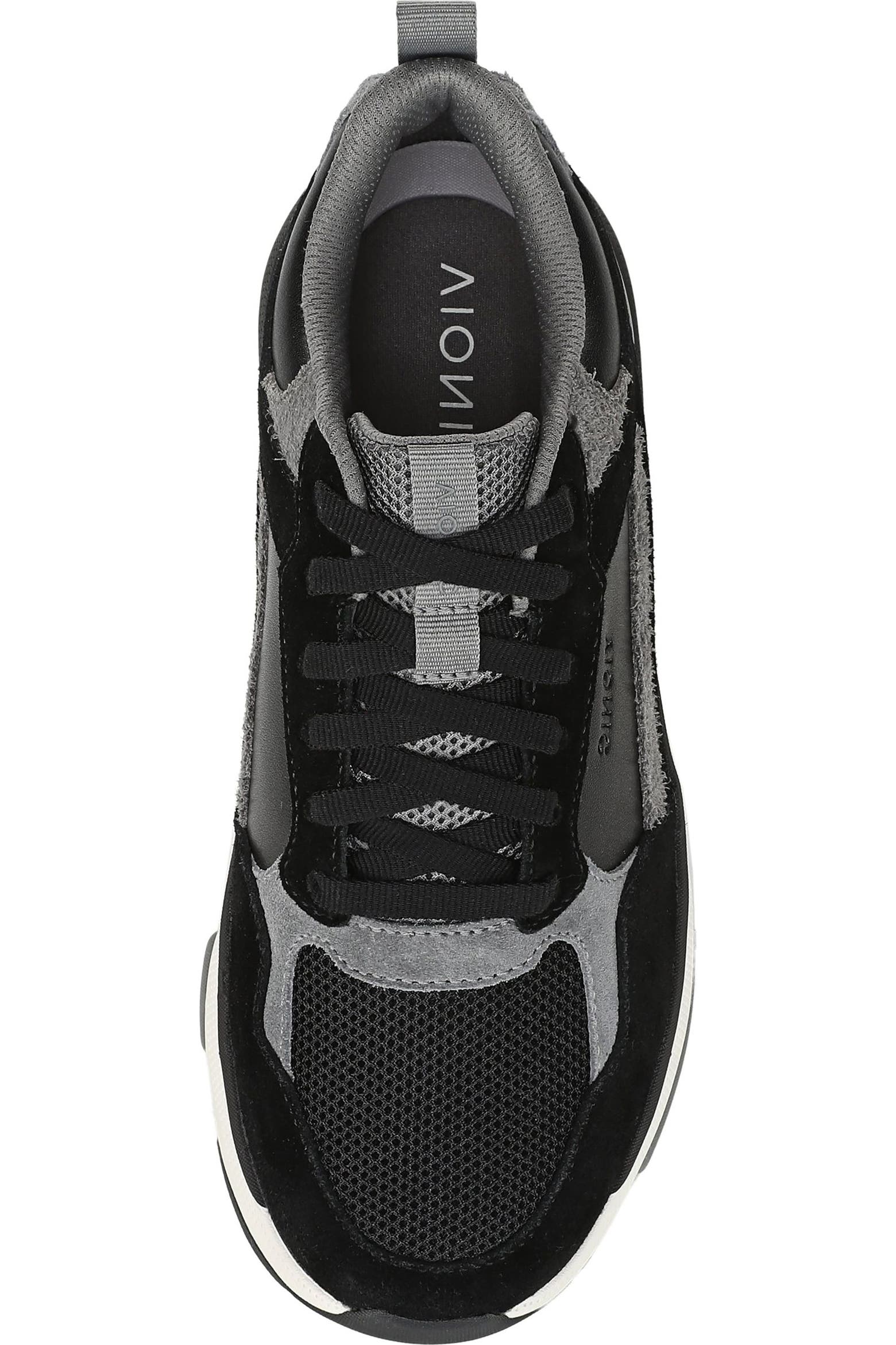 Vionic Women's Walk Strider Weekend Sneaker Black Grey