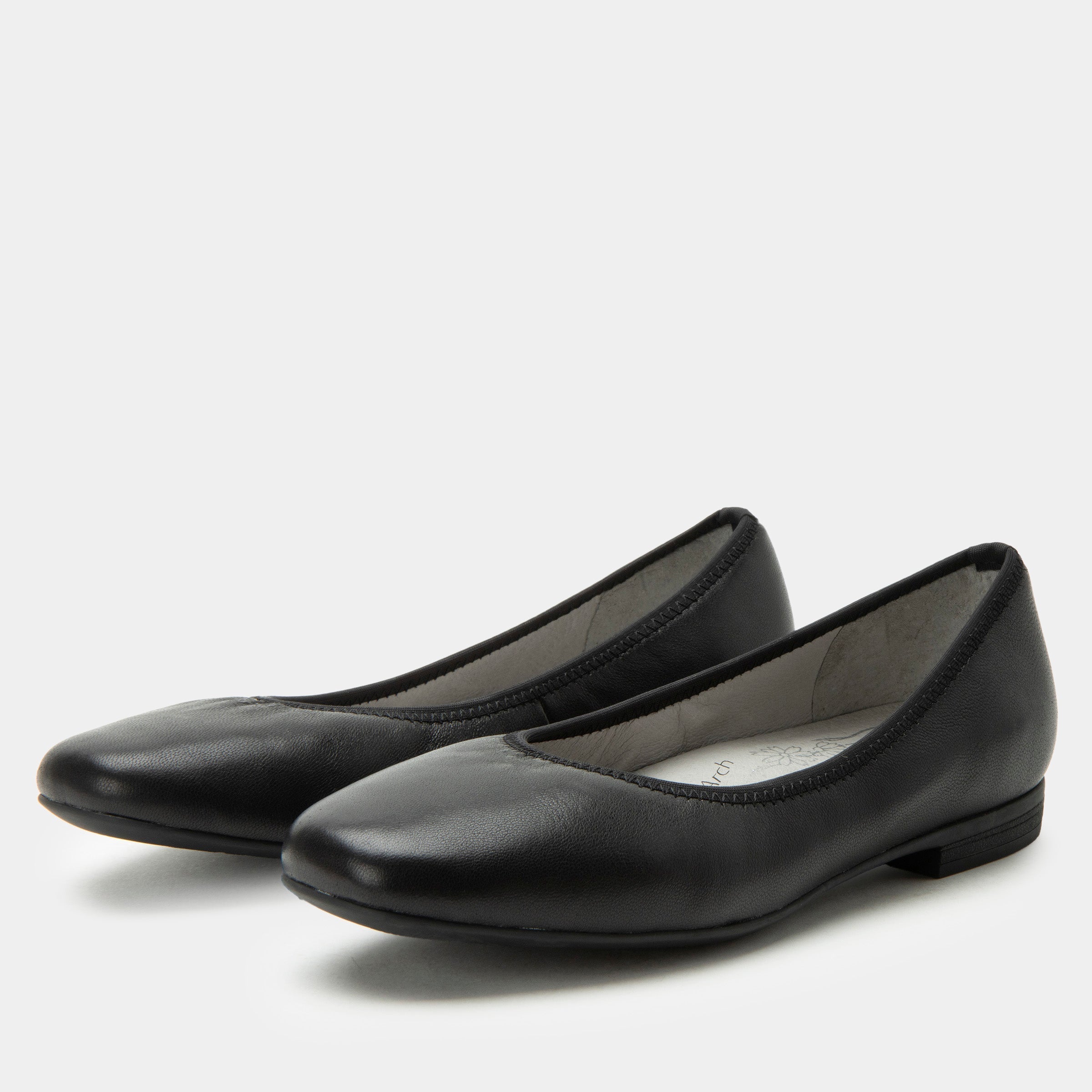 Alegria Women's Arielle Flats Black