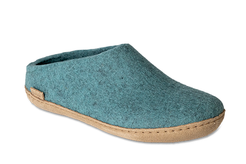Glerups Slip-On Slippers North Sea Leather