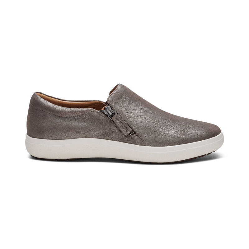 Aetrex Women's Jenna Brushed Silver
