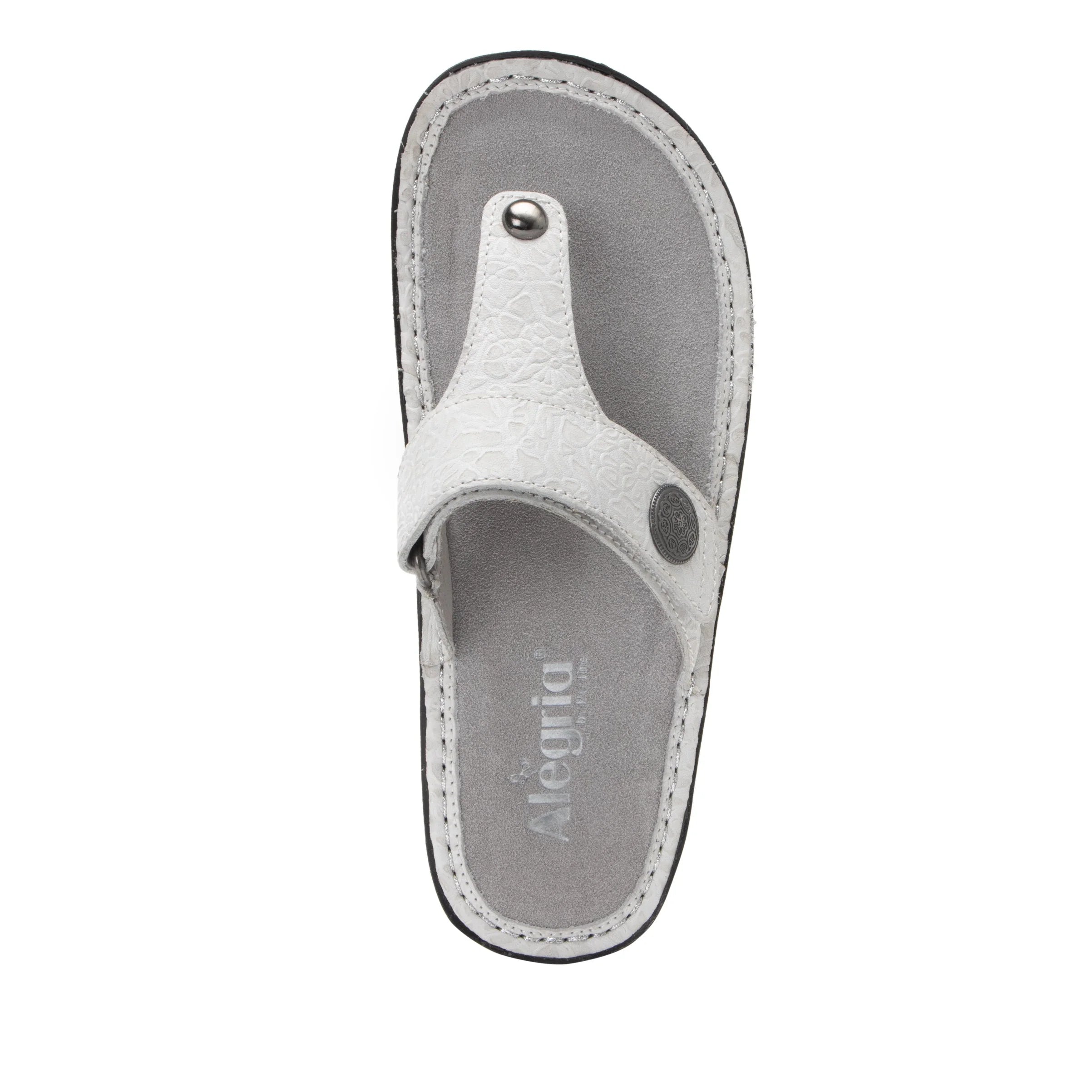 Alegria Women's Carina Sandals Delicut White Sandal