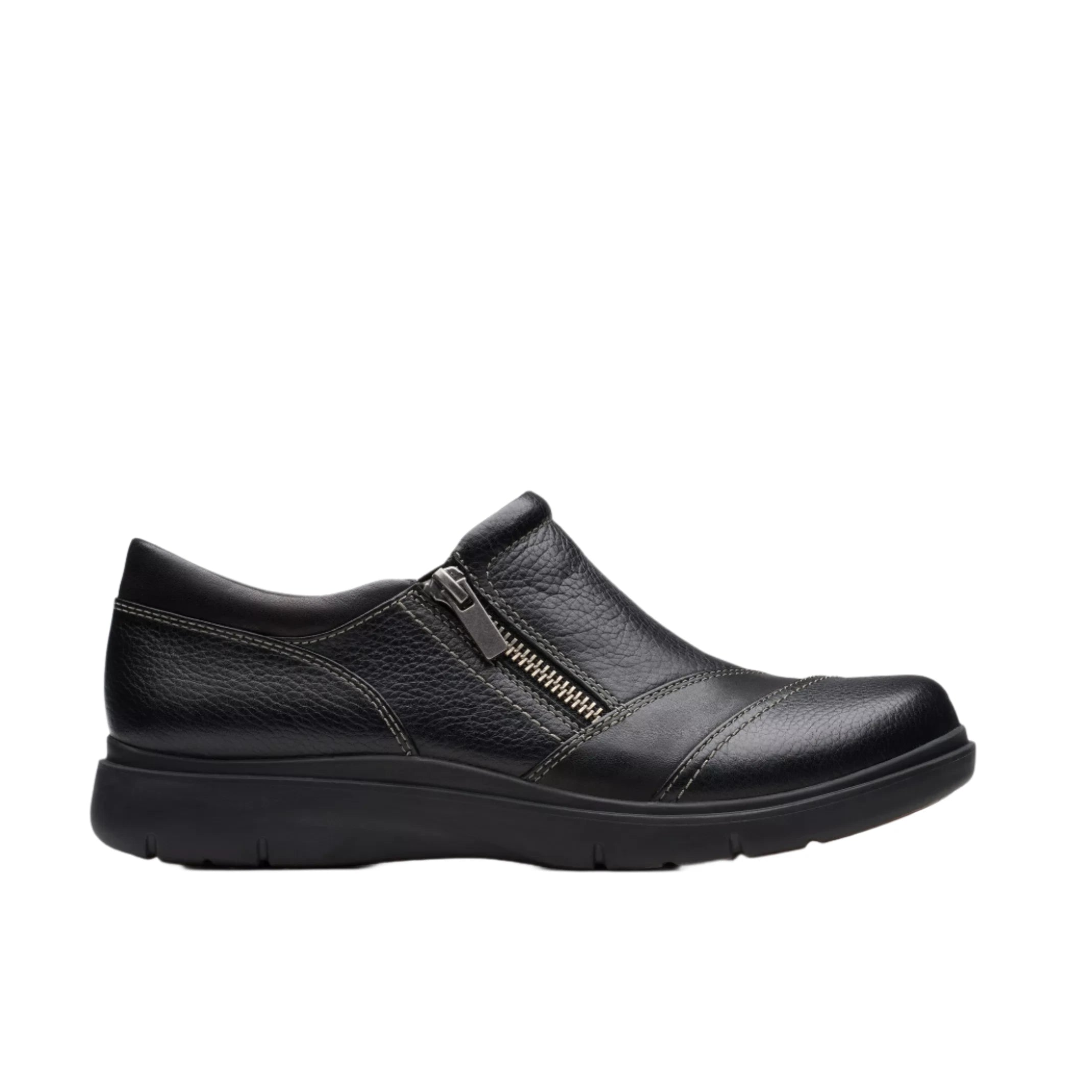 Clarks Women's Certina Pure Black Leather