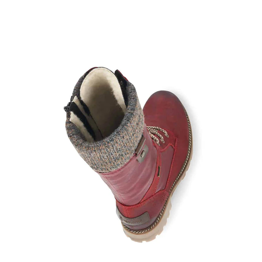Remonte Women's D7477-35 Tall Boots Red