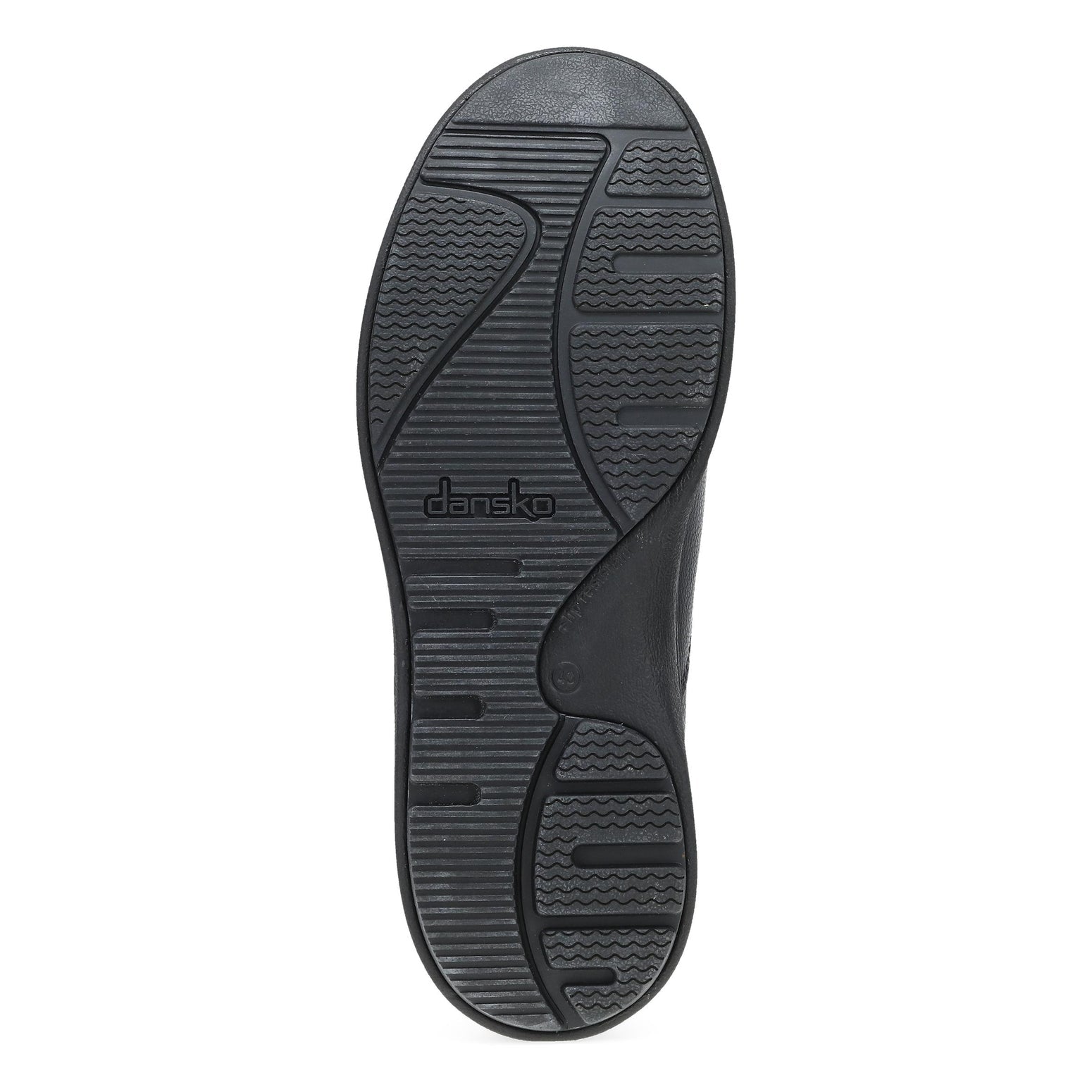 Dansko Men's Thomas Waterproof Slip-On Work/Kitchen Shoes Black Leather