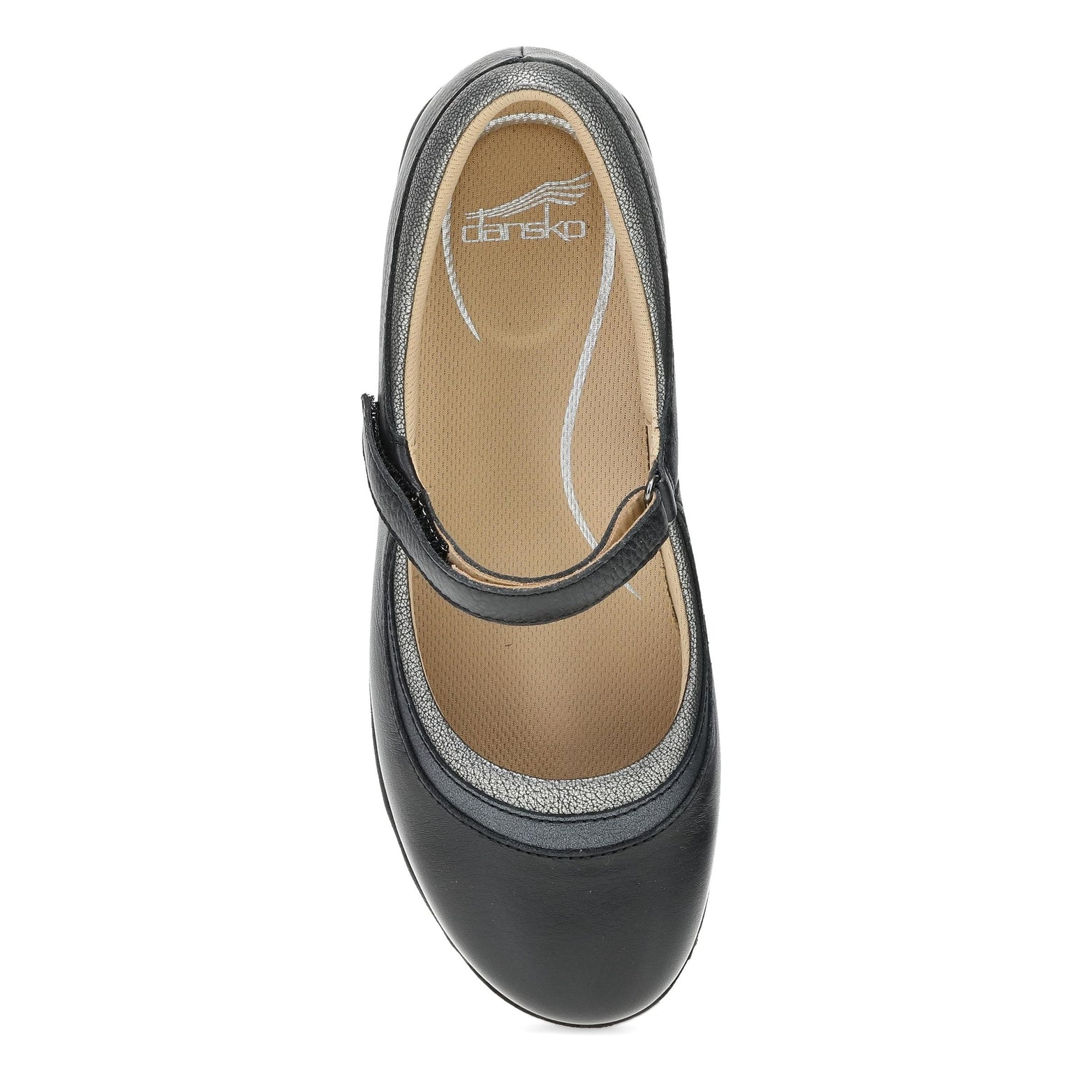 Dansko Women's Stacy 2.0 Mary Jane Black Leather