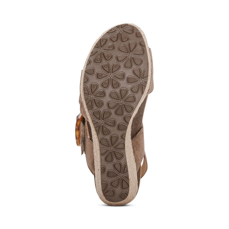 Aetrex Women's Ashley Sandals Taupe